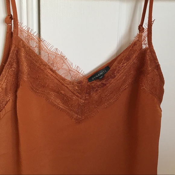 burnt orange camisole - Picture 6 of 8